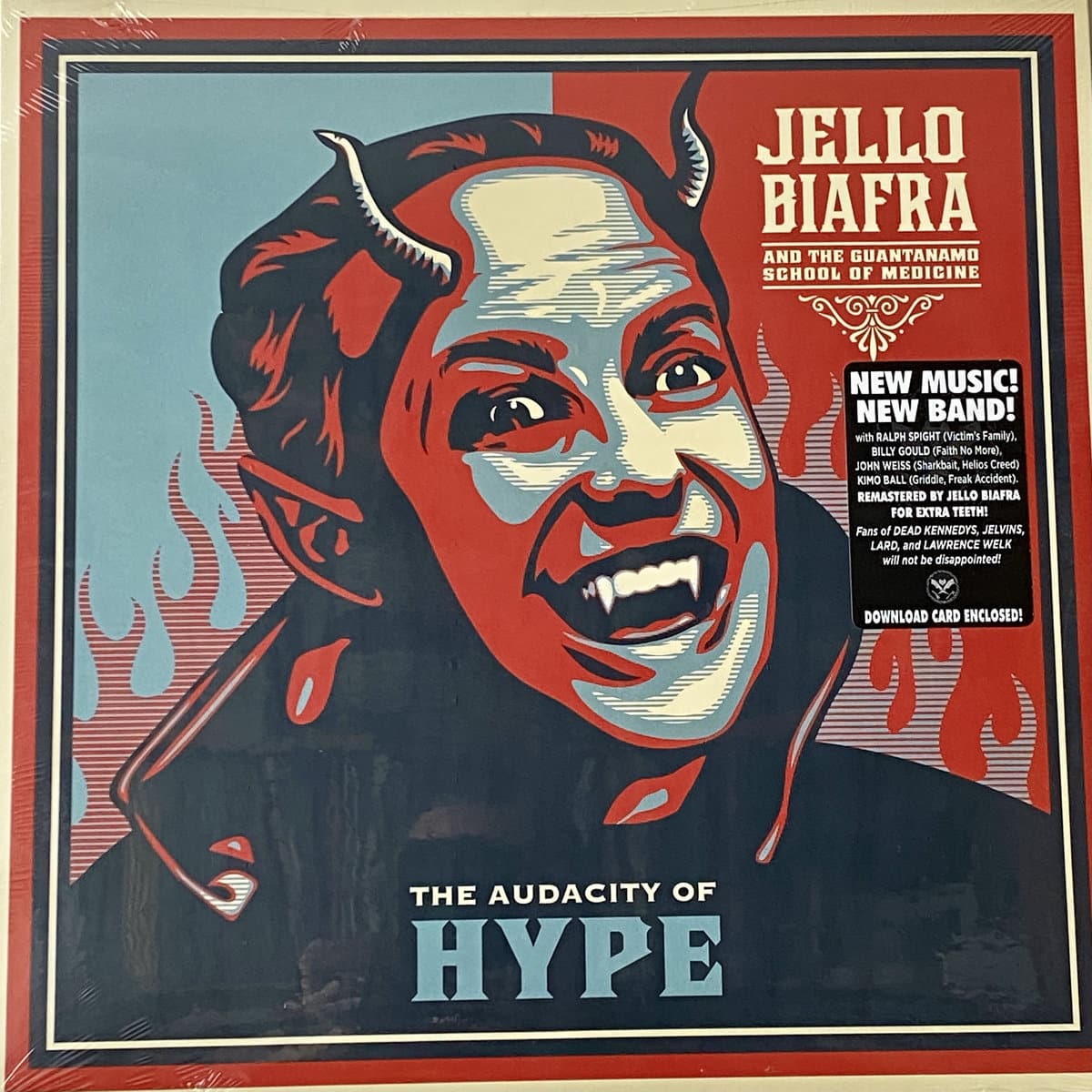 【LP】Jello Biafra with Nomeansno レコード Jello Biafra And The Guantanamo School Of Medicine ‎– The Audacity