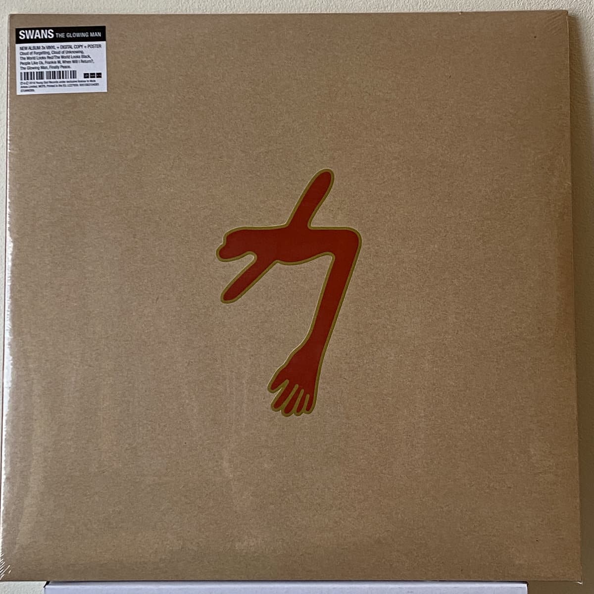 Swans / The Glowing Man サイン入り　LP Swans ‎– The Glowing Man (Vinyl) - Iron Man Records